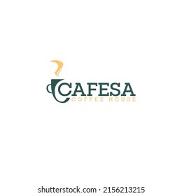 Coffee vector logo design template. Vector coffee shop Logo.