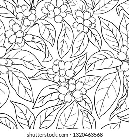 coffee vector pattern