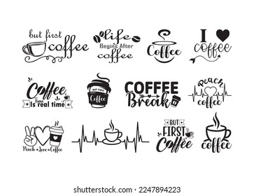 Coffee vector For Print, Coffee Clipart, Coffee vector Illustration