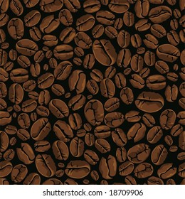Coffee Vector Seamless