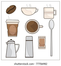 Coffee Vector Set