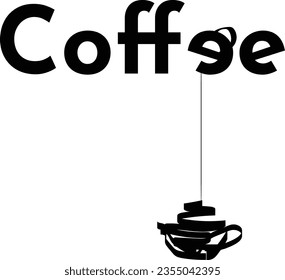 coffee vector t shirt design illustration