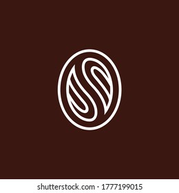 coffee vector template, coffee bean vector