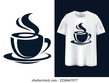 Coffee vibes Typography T-shirt design