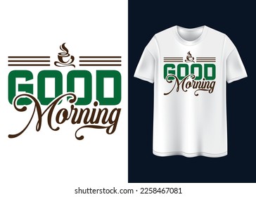 Coffee vibes Typography T-shirt design