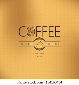 coffee vintage background