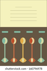 Coffee vintage invitation card. Vector. 