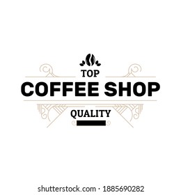 coffee vintage logo design inspiration