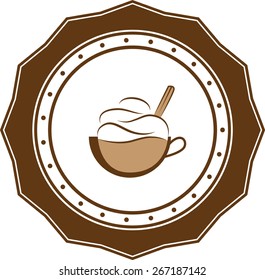 Coffee vintage retro logo business 