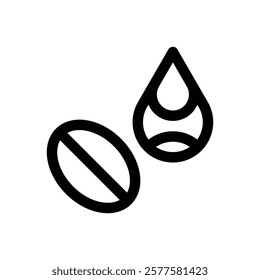 Coffee washing. Editable stroke vector icon.
