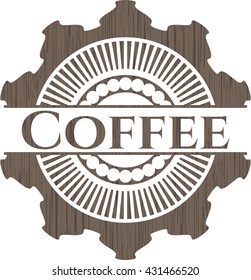 Coffee wooden signboards