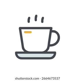 Kaffeetasse Symbol Vektorgrafik neuer Stil