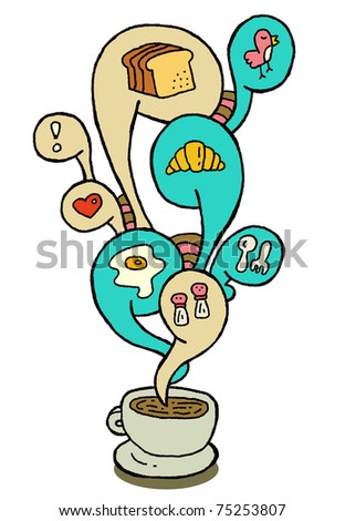 coffeecup series - breakfast