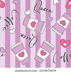 coffeee patterns for girl design 