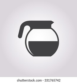 Coffeemaker icon. 