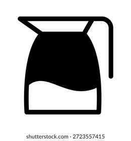 Coffeemaker Symbol Vektorsymbol Design Illustration