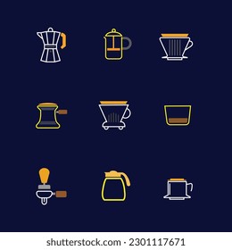 coffee-making equipment but different way.