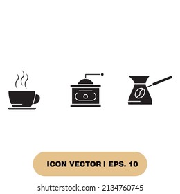 coffeeshop icons  symbol vector elements for infographic web