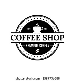 Coffeeshop Vector Logo Template Professional Logo Stock Vector (Royalty ...