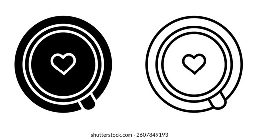 coffie icon on white background