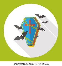 coffin flat icon