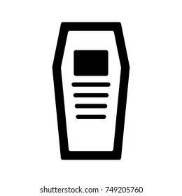   coffin icon