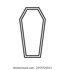 coffin icon design vector illustration