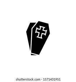 Coffin Icon Trendy Coffin Logo Vector Stock Vector (Royalty Free ...