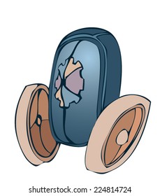 Coffin on Wheels