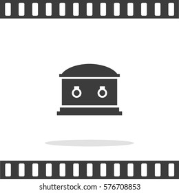 Coffin Vector Icon