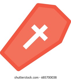 
Coffin Vector Icon
