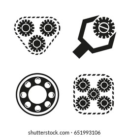 cog and gear icons