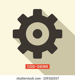 Cog - Gear Vector Symbol