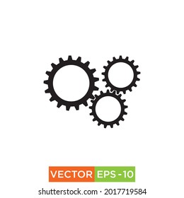 Cog Icon design vector eps10 file for eps 