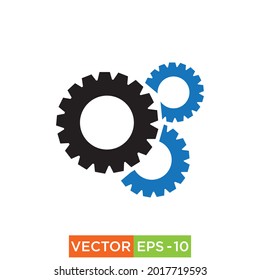 Cog Icon design vector eps10 file for eps 