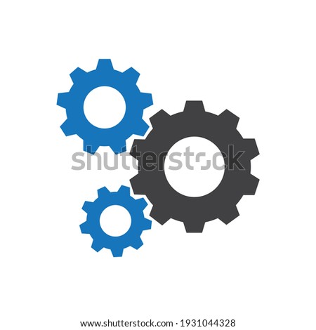 Cog icon design vector file