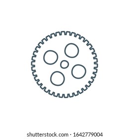 Cog Icon for Graphic Design Projects