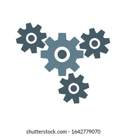 Cog Icon for Graphic Design Projects