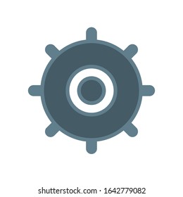 Cog Icon for Graphic Design Projects