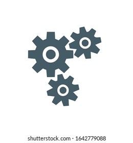Cog Icon for Graphic Design Projects