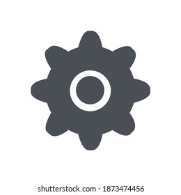 Cog Icon for Graphic Design Projects