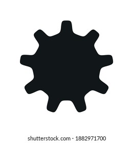 Cog icon for graphic design projects