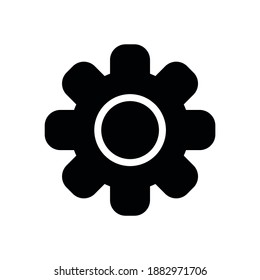 Cog icon for graphic design projects