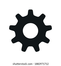 Cog icon for graphic design projects