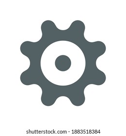 Cog icon for graphic design projects