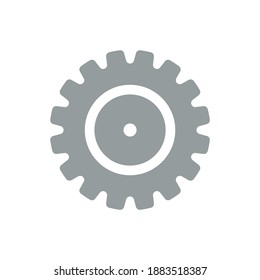 Cog-Symbol für Grafikdesign-Projekte