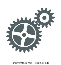 Cog icon for graphic design projects
