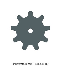 Cog icon for graphic design projects