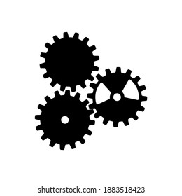 Cog icon for graphic design projects