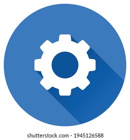Cog Icon for Graphic Design Projects
